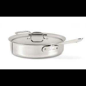 All-Clad large covered stainless steel pan